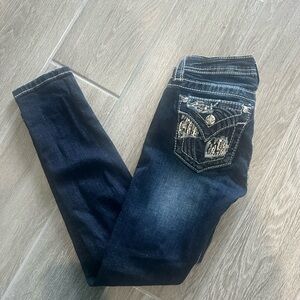 GIRLS size 7 straight miss me jeans